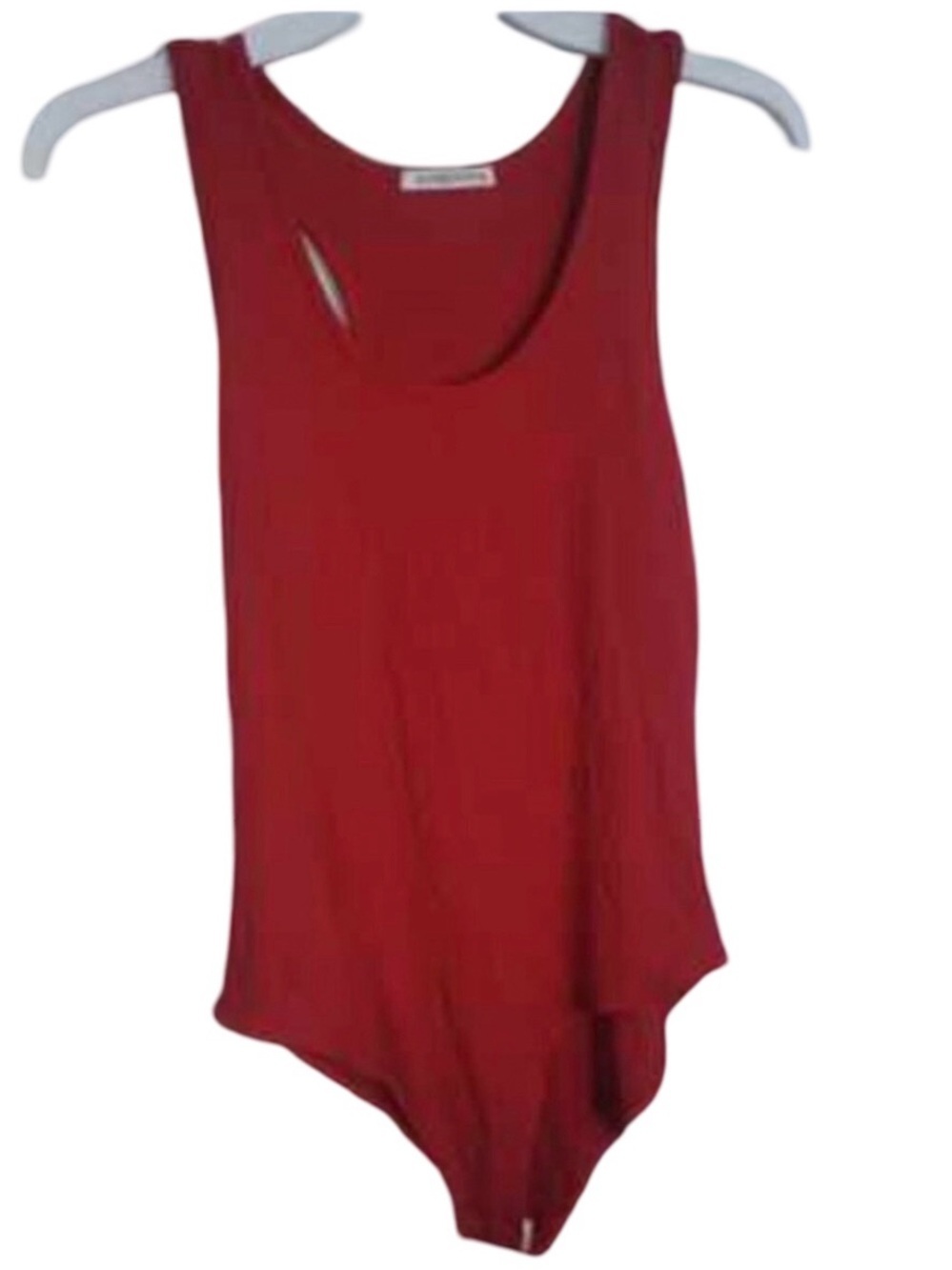 MANGOPOP Red Women's Bodysuit XXL